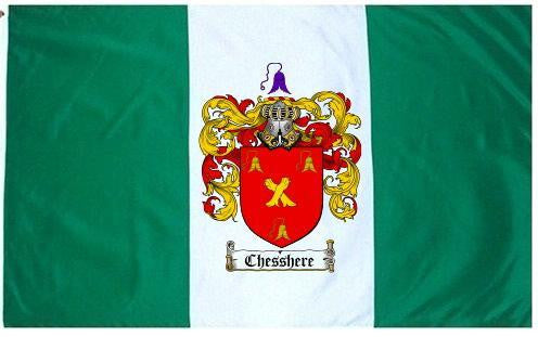 Chesshere Chesshere Coat of Arms Flag / Family Crest Flag – Family Crests / Coat ...