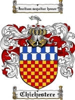 Chichestere coat of arms family crest download