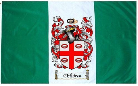 Childres family crest coat of arms flag