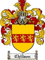 Chillson coat of arms family crest download