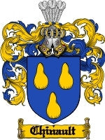 Chinault coat of arms family crest download