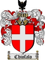 Chiofalo coat of arms family crest download