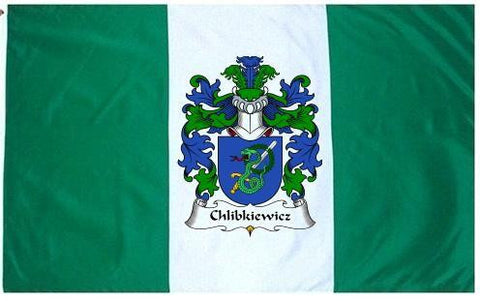 Chlibkiewicz family crest coat of arms flag