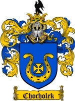 Chocholek coat of arms family crest download