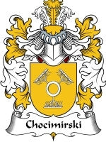 Chocimirski coat of arms family crest download