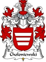 Choloniewski coat of arms family crest download