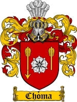 Choma coat of arms family crest download