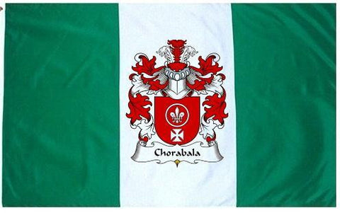 Chorabala family crest coat of arms flag