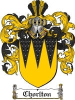 Chorlton coat of arms family crest download