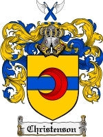 Christenson coat of arms family crest download