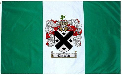 Christie family crest coat of arms flag