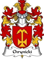 Chrynicki coat of arms family crest download