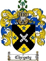 Chrysty coat of arms family crest download