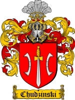 Chudzinski coat of arms family crest download