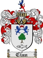 Cian coat of arms family crest download