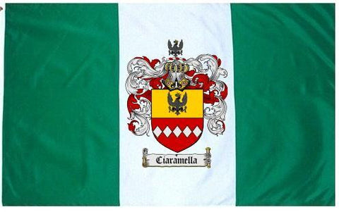 Ciaramella family crest coat of arms flag