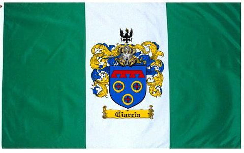 Ciarcia family crest coat of arms flag