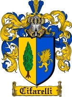 Cifarelli coat of arms family crest download