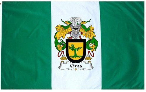 Cima family crest coat of arms flag