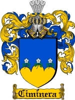 Ciminera coat of arms family crest download