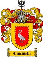 Cincinelli coat of arms family crest download