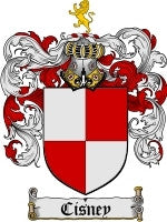 Cisney coat of arms family crest download