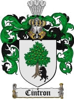 Citron coat of arms family crest download