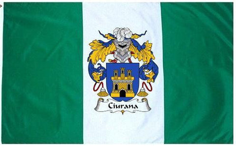 Ciurana family crest coat of arms flag