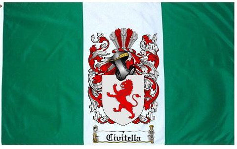 Civitella family crest coat of arms flag