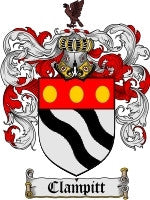 Clampitt coat of arms family crest download