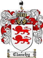 Clanchy coat of arms family crest download