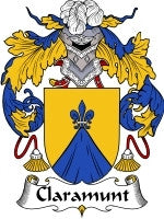 Claramunt coat of arms family crest download