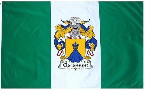 Claramunt family crest coat of arms flag