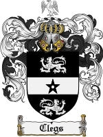 Clegs coat of arms family crest download