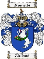 Clelland coat of arms family crest download