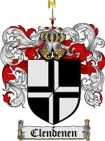 Clendenen coat of arms family crest download