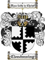 Clendenning coat of arms family crest download