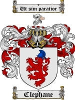 Clephane coat of arms family crest download