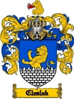 Cleslak coat of arms family crest download