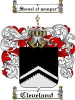 Cleveland coat of arms family crest download