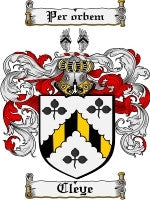 Cleye coat of arms family crest download