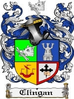 Clingan coat of arms family crest download