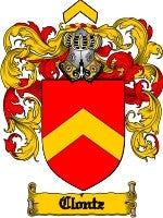 Clontz coat of arms family crest download