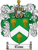 Close coat of arms family crest download