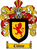 Clouse coat of arms family crest download