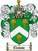 Clowse coat of arms family crest download
