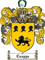 Cnappe coat of arms family crest download