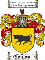 Coalas coat of arms family crest download