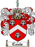 Coals coat of arms family crest download