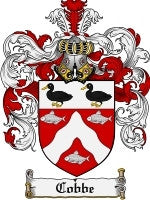Cobbe coat of arms family crest download